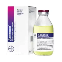 Avelox (moxifloxacin) 400 mg. 250 ml. #1