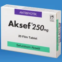 Axsef (cefuroxime) tablets 500 mg. #10