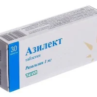 Azilect (Rasagiline) tablets 1 mg. #30