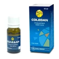 Coledan (cholecalciferol) oral drops solution 15000 IU/ml. 10 ml.