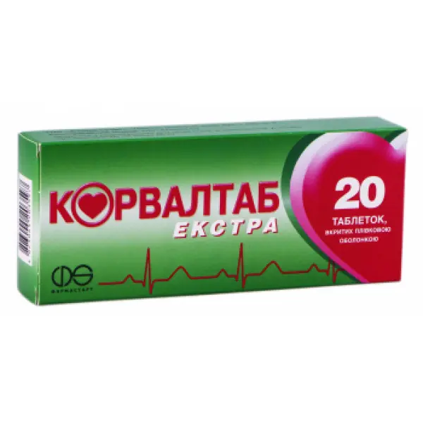 Corvaltab Extra (ethyl a-bromsulfaleinovy acid