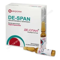 De-span (dexketoprofen) 25 mg/ml. #10
