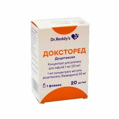 Doxtored (docetaxel) concentracted 20 mg/ml. 1ml. (20 mg.) #1