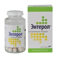 Enterol (saccharomyces boulardi) 250 capsules 250 mg. #30