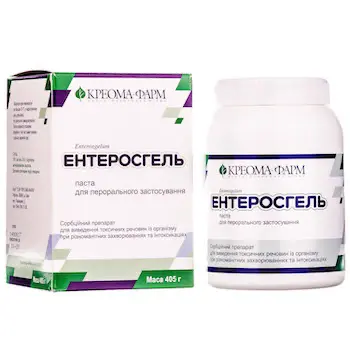 Enterosgel (hydrogel of methyl silicic acid) paste 405 g.