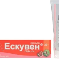 Escuven (aescin) gel 1% 30 g.