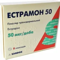 Estramon (estradiol) 50 transdermal patch 4 mg. #6