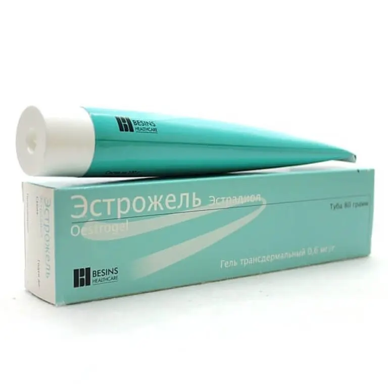 Estrojel (estradiol) gel for local use 0.6 mg/g. 80 g. with dose #1