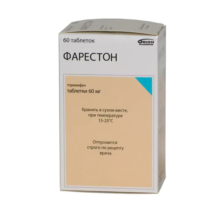Fareston tablets 60 mg. #30