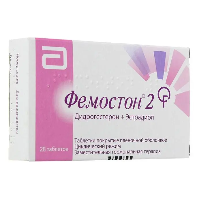 Femoston (estradiol) tablets 1 mg/10 mg. #28