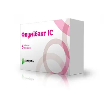 Flumibact (dequalinium chloride) vaginal tablets 10 mg. #6