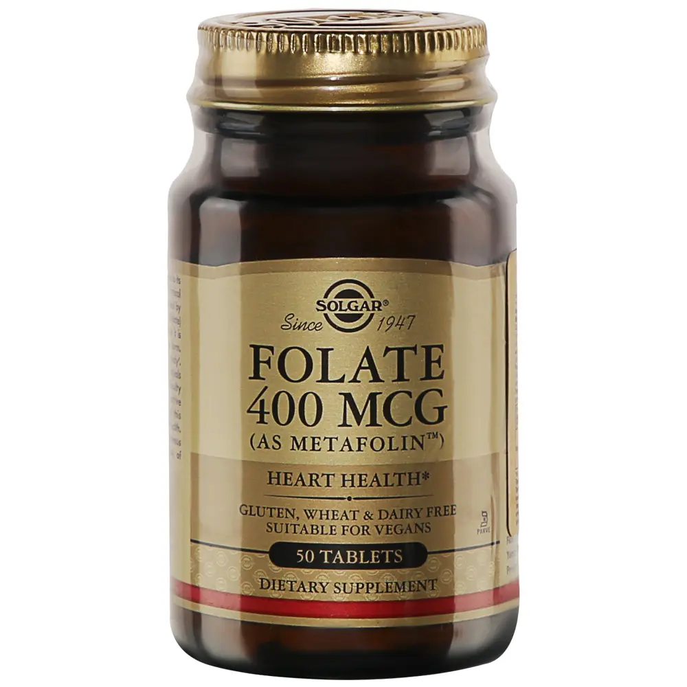 Folat (metafolin) 400 mcg. #50