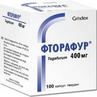 Ftorafur capsules 400 mg. #100