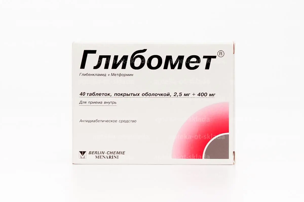 Glibomet tablets #40