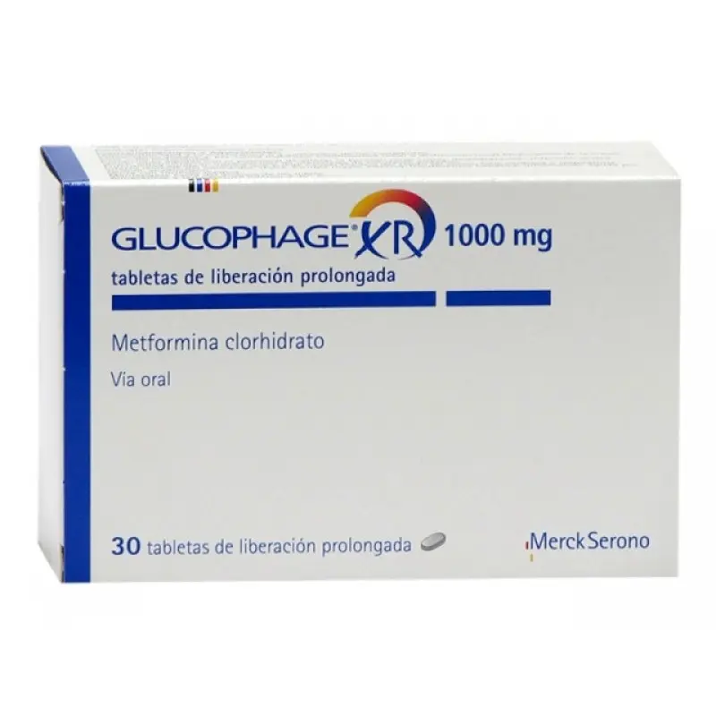 Gliucofaj XR tablets 1000 mg. #30