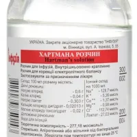 Hartmann's Solution (sodium chloride) 400 ml.