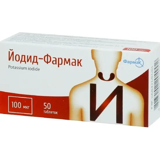 Iodid tablets 100 mcg. #50