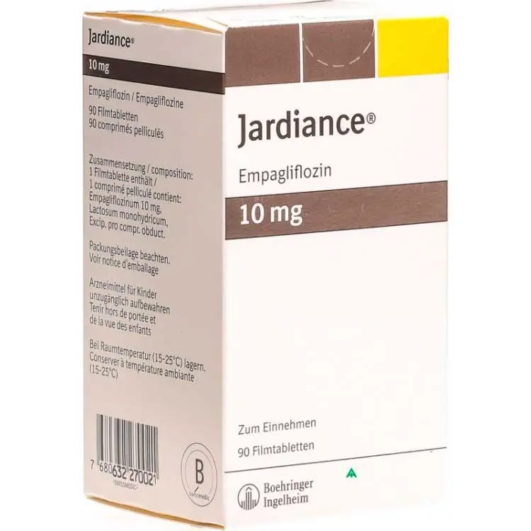 Jardins (empagliflozin) tablets 10 mg. #30
