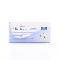 L-cet (levocetirizine dihydrochloride) tablets 5 mg. #30