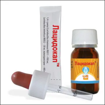 Lacidocap 10 ml.