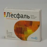 Lesfal 50 mg/ml. injection 5 ml. #5