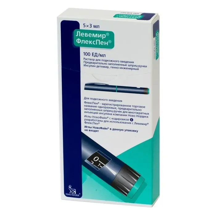 Levemir FlexPen 100 IU/ml. 3 ml. syringe #5