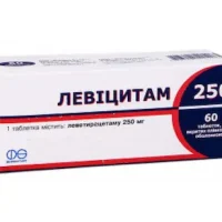 Levicitam 250 tablets 250 mg. #60