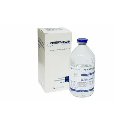 Linezolidin 2 mg/ml. 300 ml.