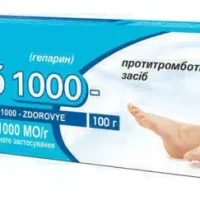 Liotromb 1000 gel (heparin) 1000 IU/g 100 g