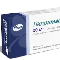 Liprimar 20 (atorvastatin) tablets 20 mg. #30