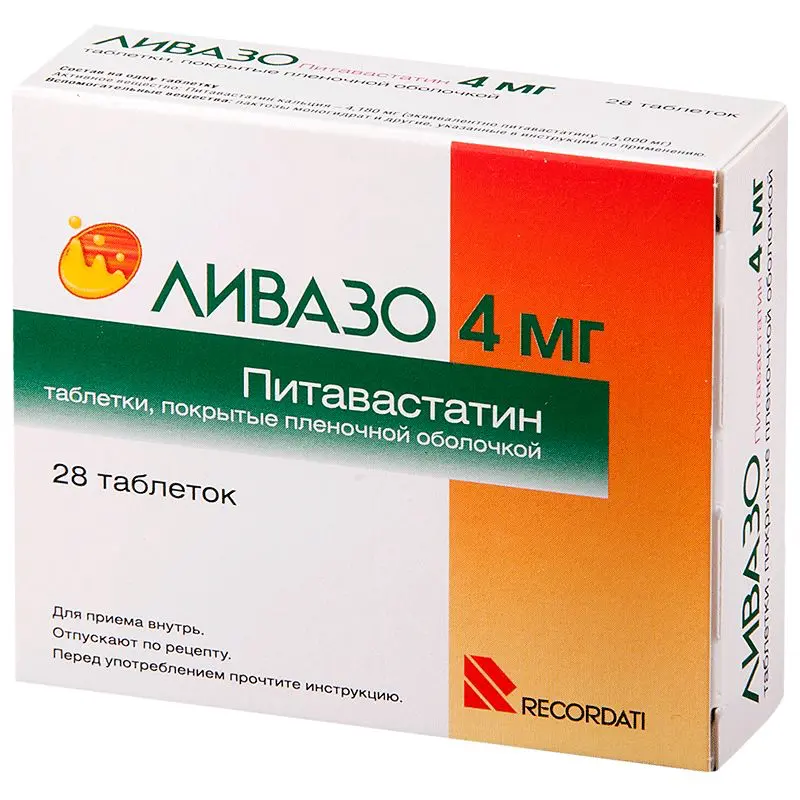 Livazo 4 tablets 4 mg. #28