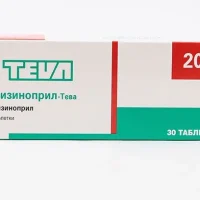 Lisinopril-Teva-20 tablets 20 mg. #30