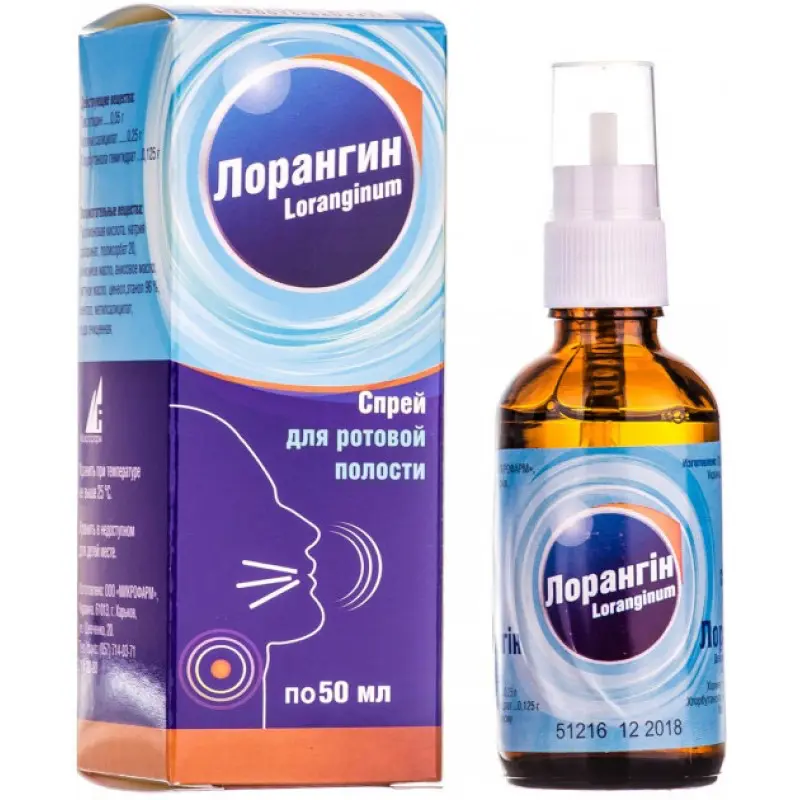 Lorangyn oral spray 50 ml. #1