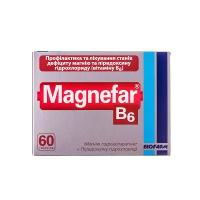 Magnefar B6 (magnesium