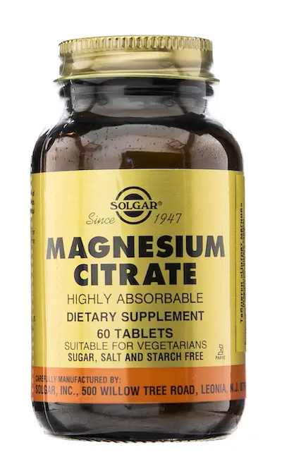 Magnium citrate Solgar tablets 200 mg #60