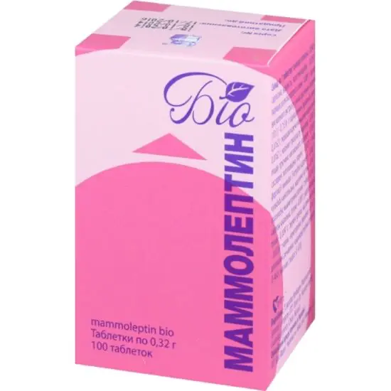 Mammoleptin Bio tablets 320 mg #100