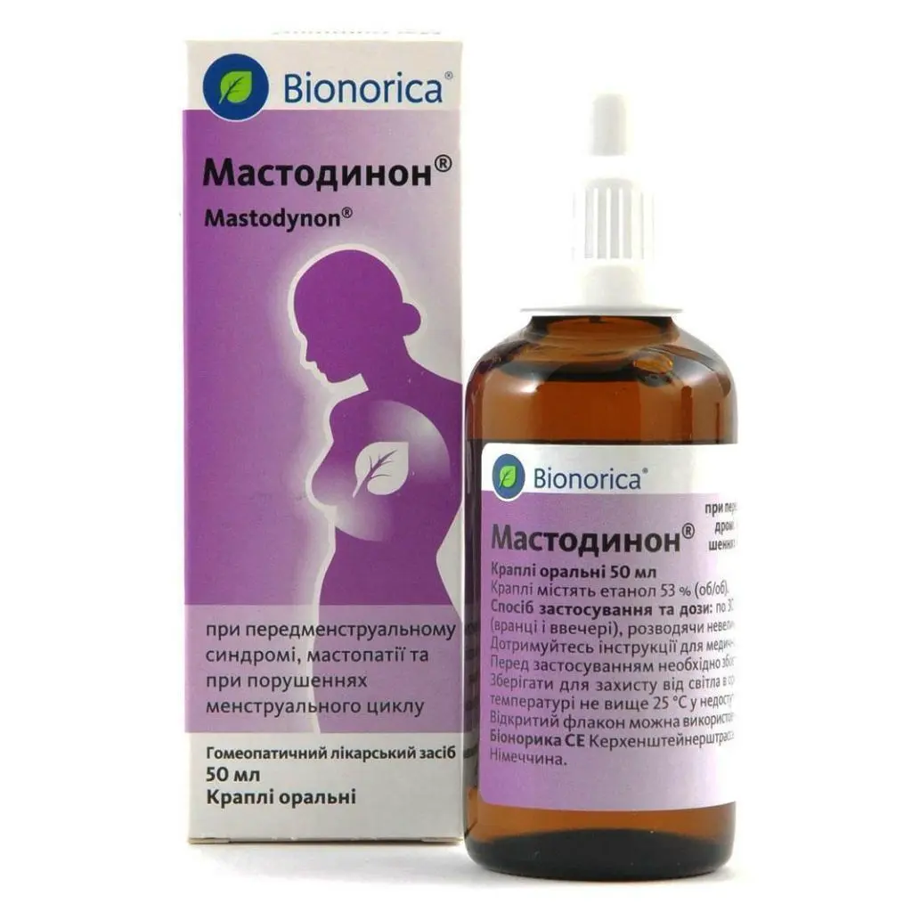 Mastodinon (plant extracts) oral drops 50 ml.