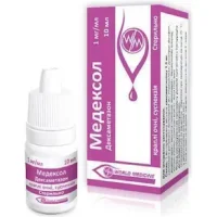 Medexol (dexamethasone) eye drops 1 mg/ml. 10 ml. #1