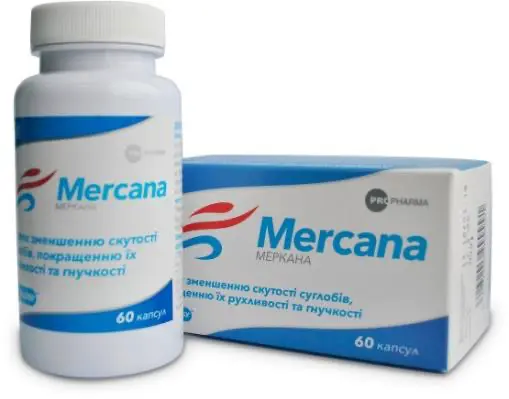 Mercana (cartilage collagen) capsules #60