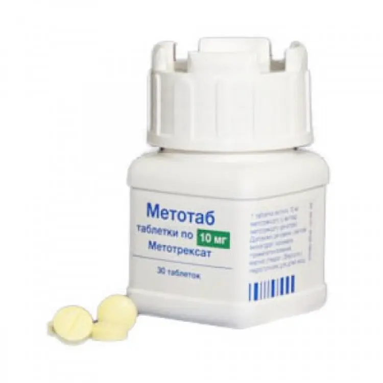 Metotab (methotrexate) tablets 10 mg. #30
