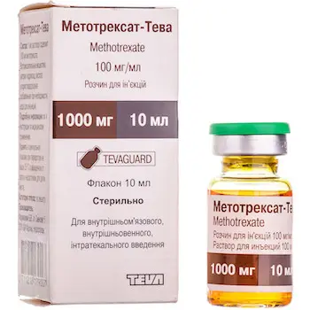 Metotrexat-Teva 100 mg/ml. 10 ml. #1