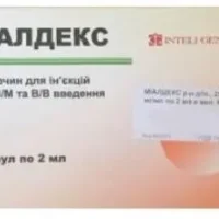 Mialdex 25 mg/ml. injection 2 ml. #5
