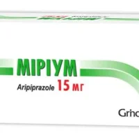 Mirium (aripiprazole) tablets 15 mg. #28