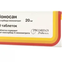 Monosan (isosorbide Mononitrate) tablets 20 mg. #30