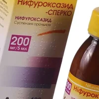 Nifuroxazid-Vishfa oral suspension 220 mg/5 ml. 90 ml.
