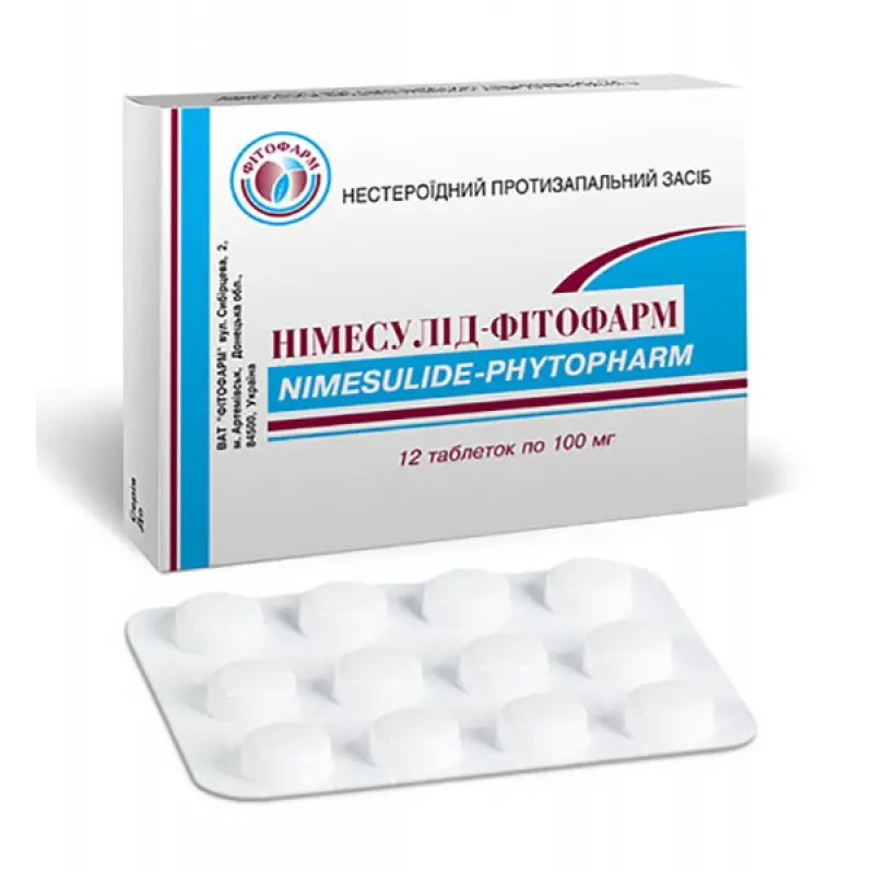 Nimesulid-Fitofarm tablets 100 mg. #12