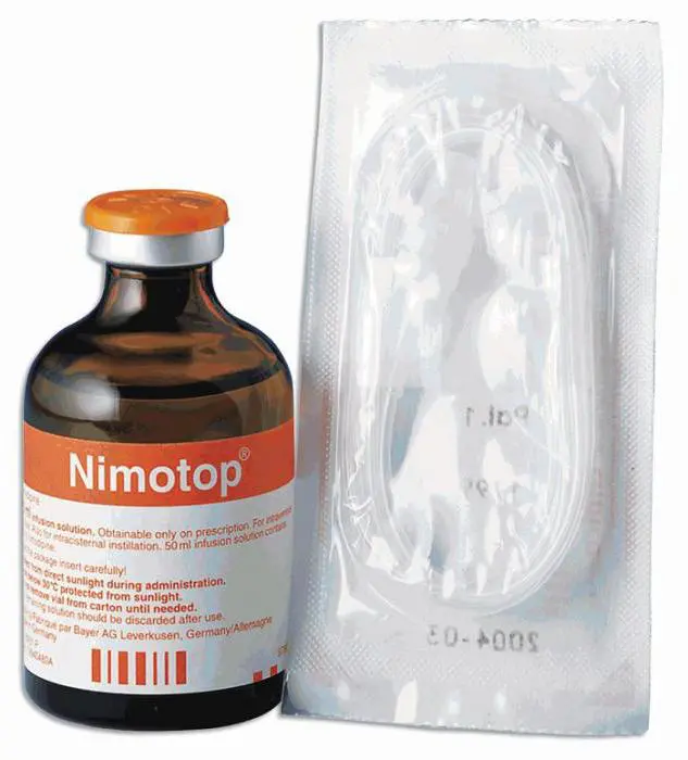 Nimotop 50 ml. 10 mg. #5