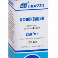Ofloxacin (ofloxacin) 0.2% 100 ml.