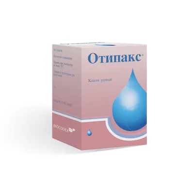 Otipax (phenazone) ear drops 16 g.