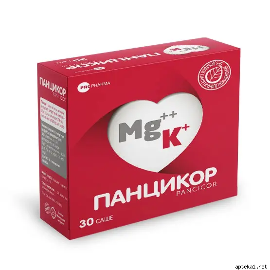 Pancikor (potassium-magnesium citrate) 3 g. #30